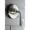 Kingston Brass KS3038ZL Three-Way Diverter Valve W/ Sgl-Handle & Round Plate, Nickel KS3038ZL - alternate 5